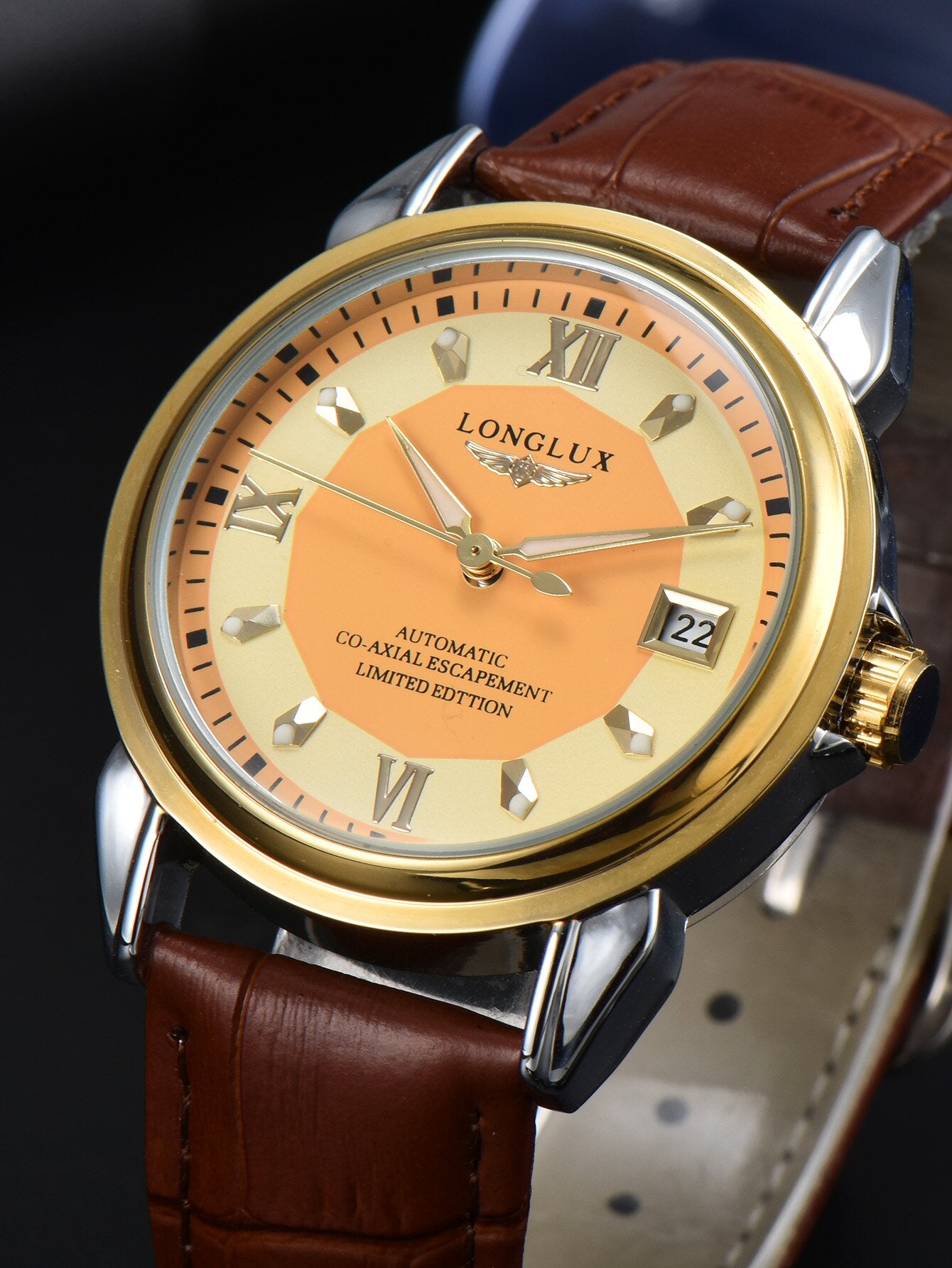 Montre à mouvement automatique pour homme