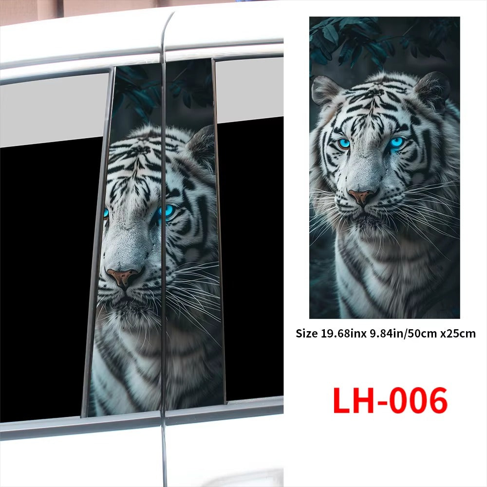 Autocollant Tigre pour Porte de Voiture, Protection et Décoration