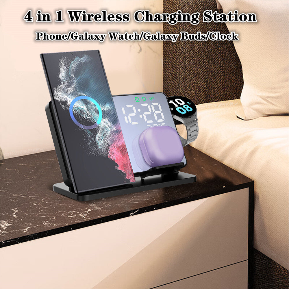 3 en 1 Chargeur Sans Fil Rapide et Pratique