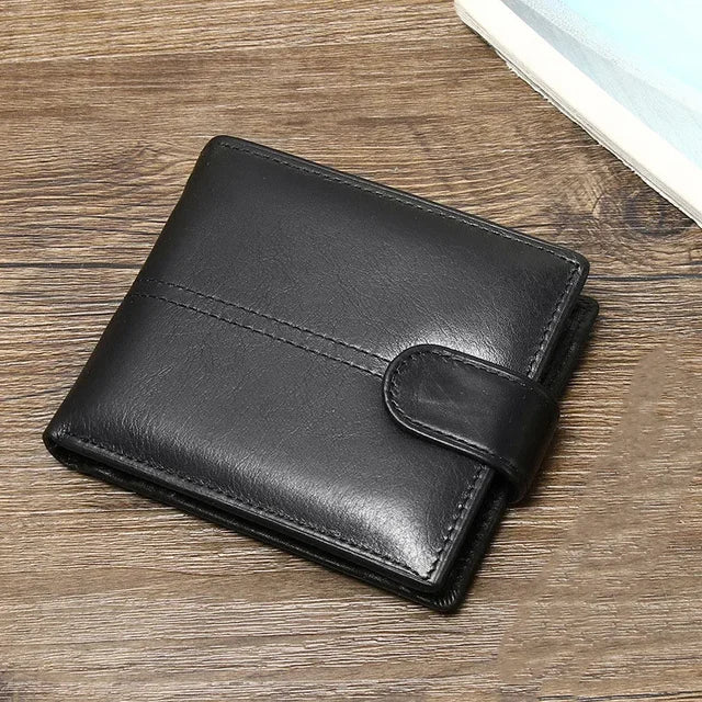 Portefeuille en cuir pour homme