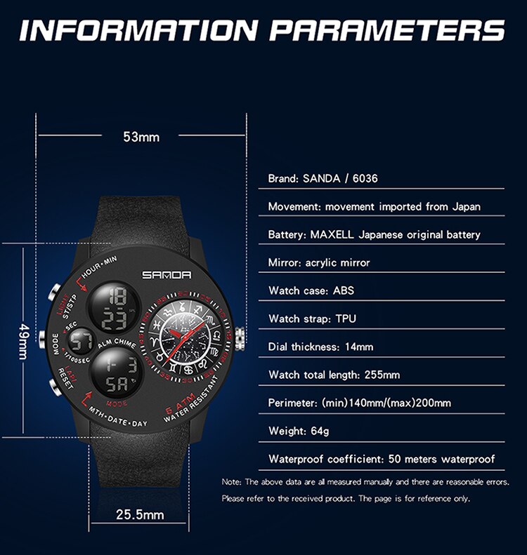 Montre créative supérieure pour Homme