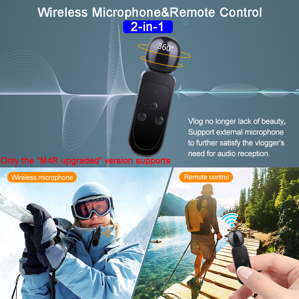 Caméra étanche 5K écran tactile IPS