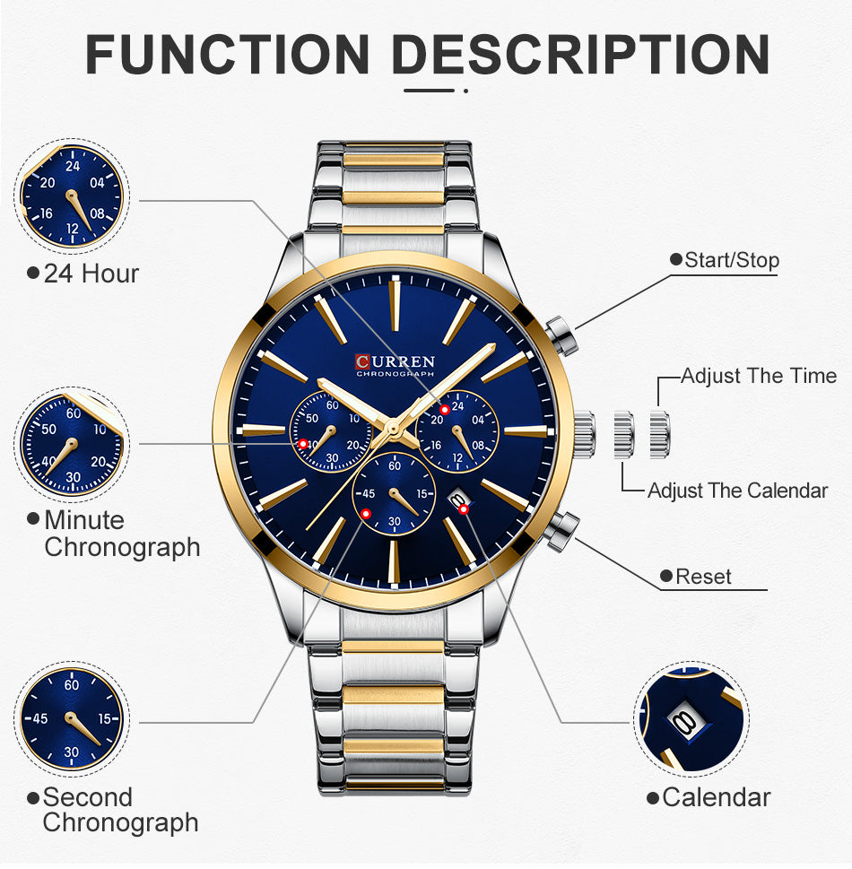 Montre homme majestueuse