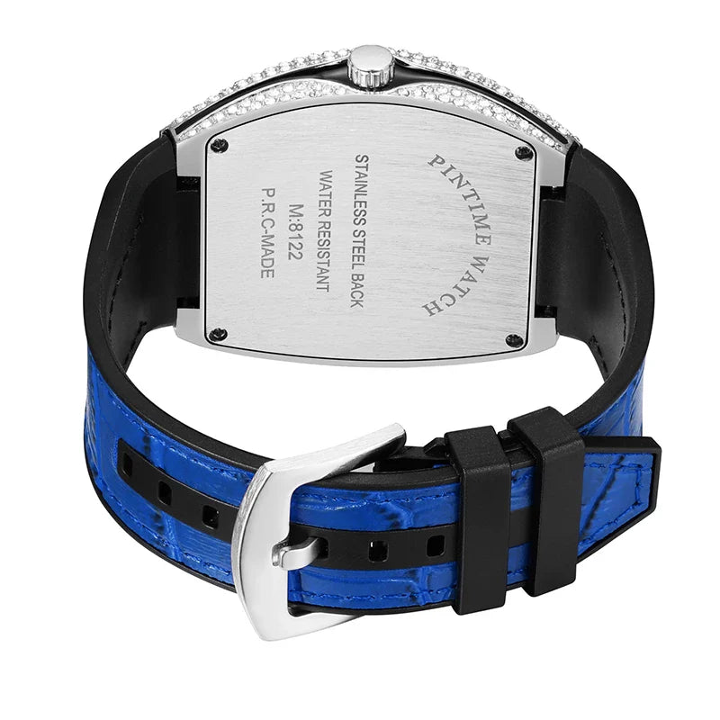 Montre-bracelet à Quartz de Luxe pour Homme