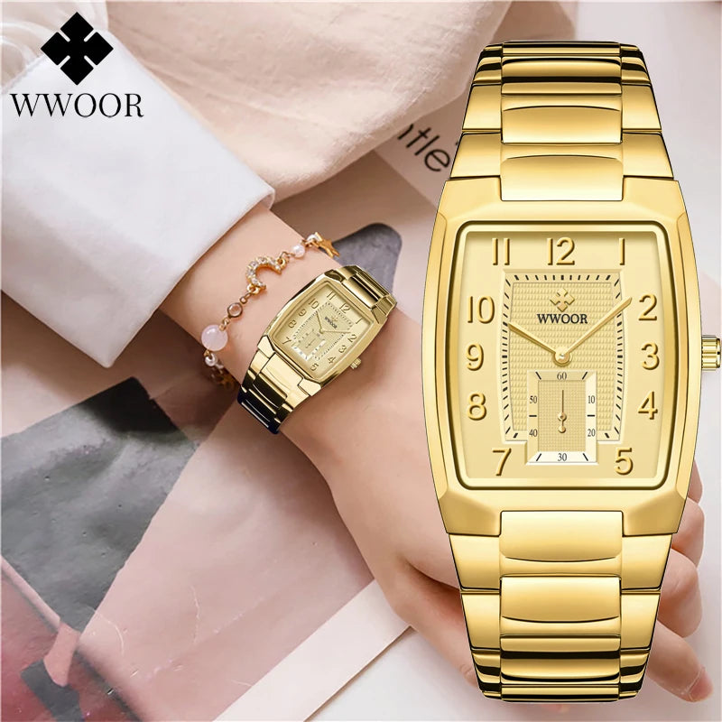 Montres en or pour femmes nouvelle collection