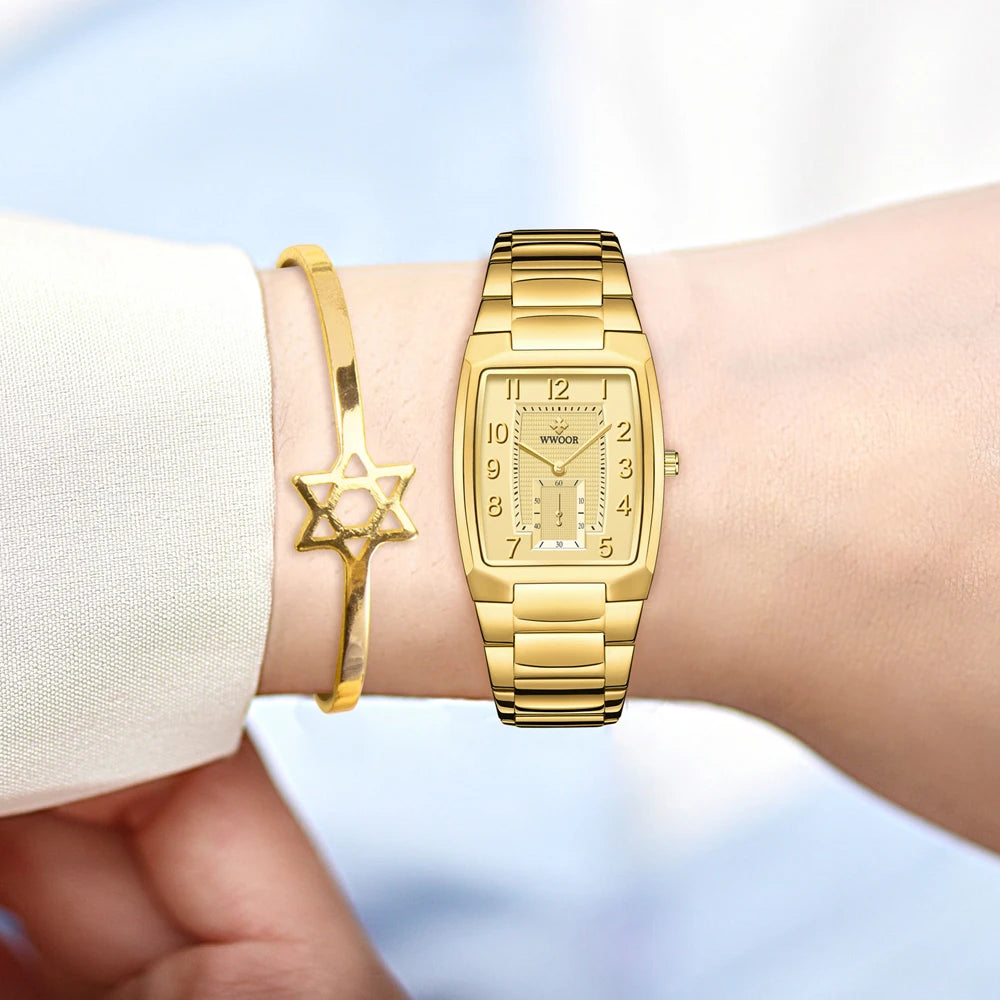 Montres en or pour femmes nouvelle collection