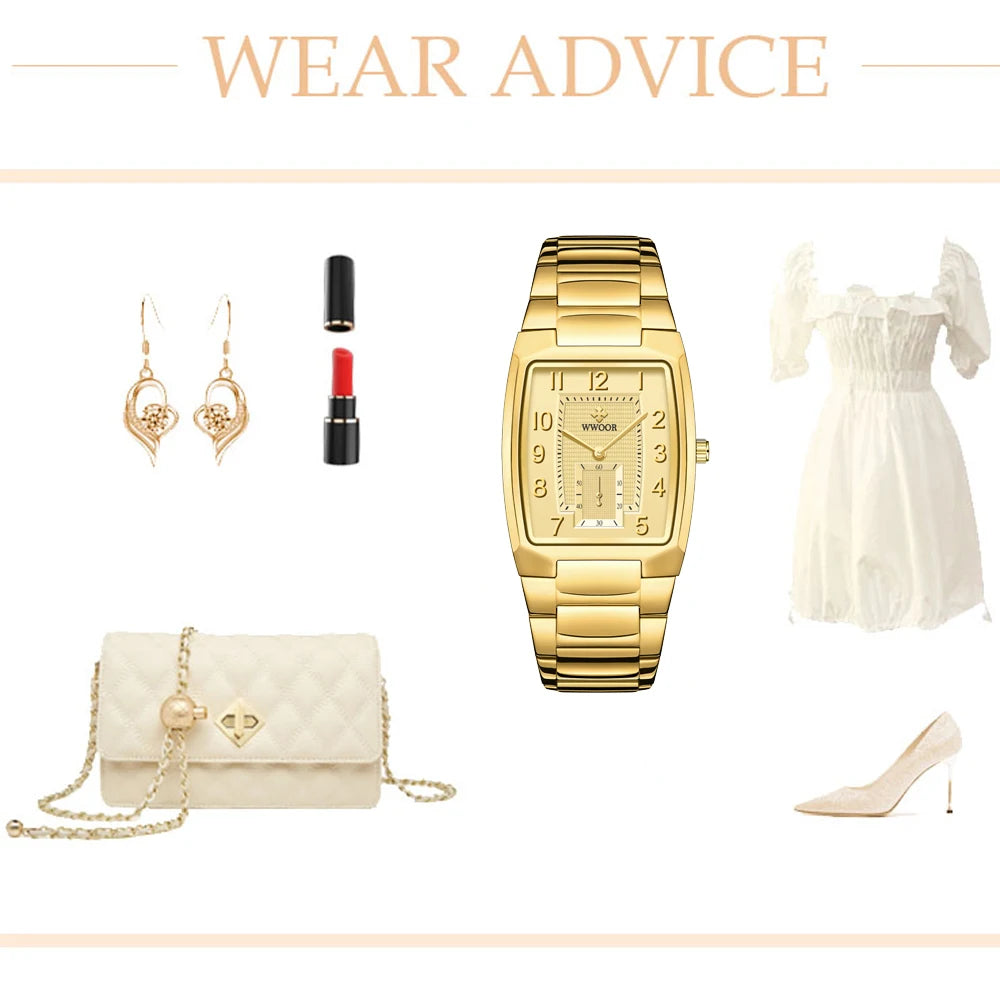 Montres en or pour femmes nouvelle collection
