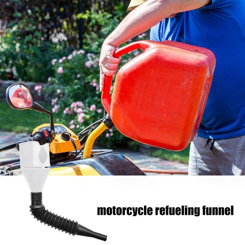 Entonnoir de carburant automatique rétractable