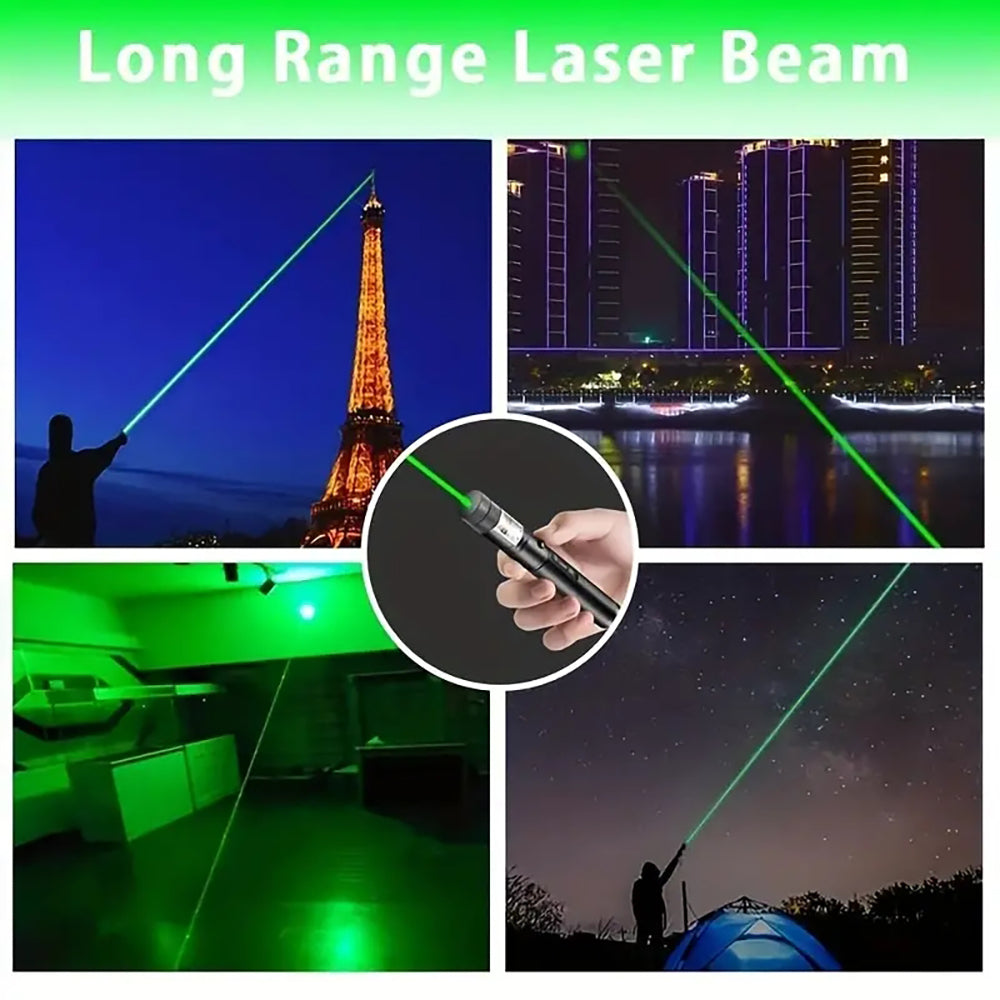 Laser vert puissant longue distance