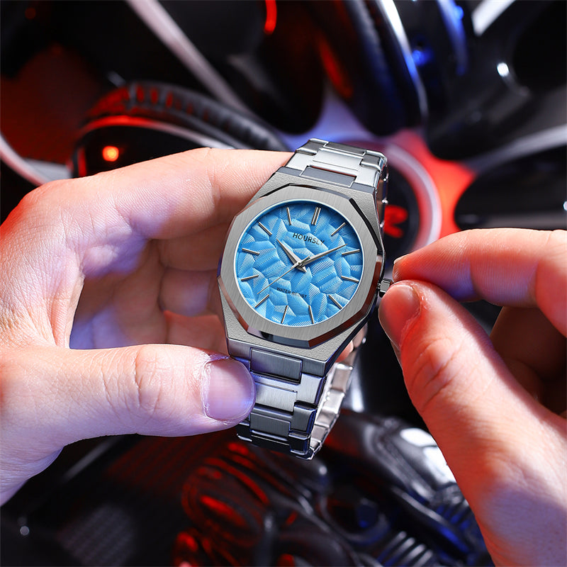 Montre en acier inoxydable pour homme