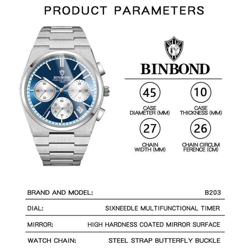 Montre supérieure de luxe pour homme