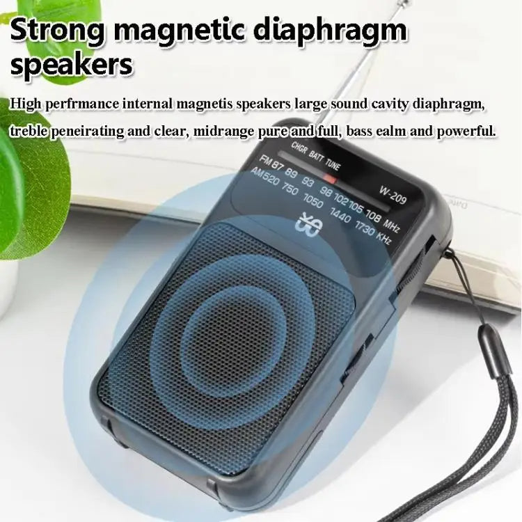 Mini radio de poche léger