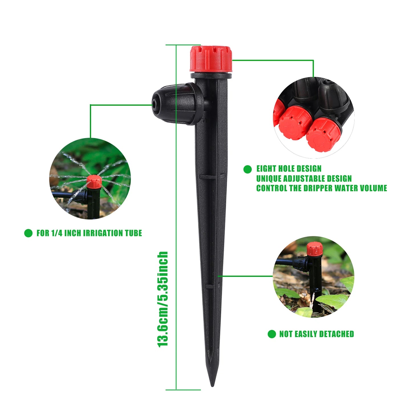 Arroseur de jardin rotatif 360 °