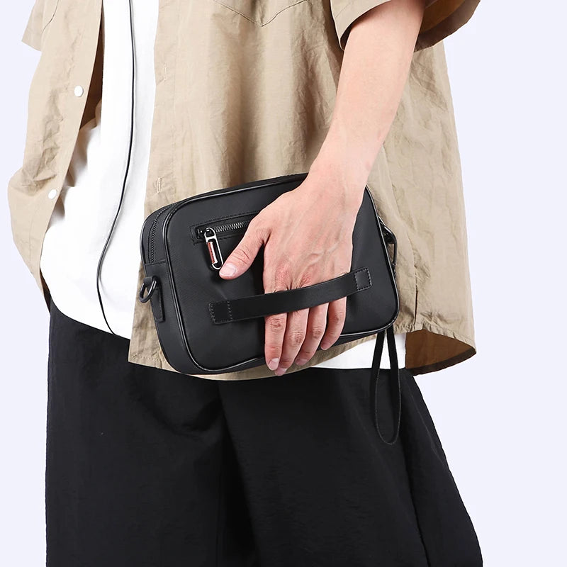 Sac à main en cuir PU pour hommes