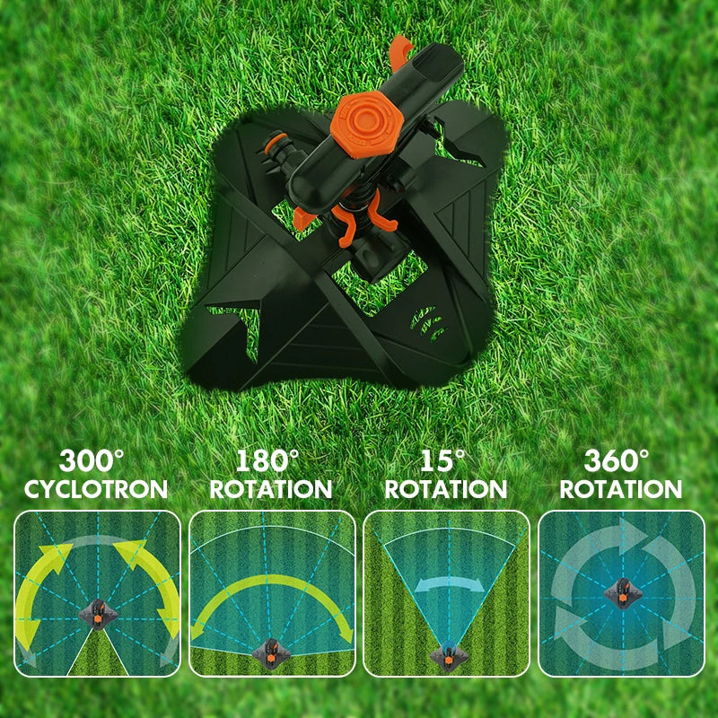 Arroseurs d'eau d'irrigation de jardin rotatifs automatiques