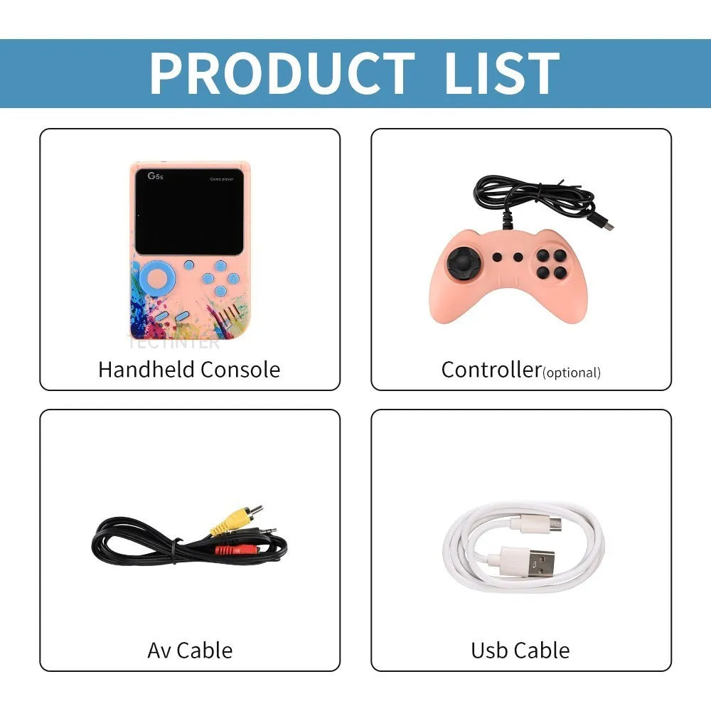 Console de jeu vidéo Portable intégré 500 jeux