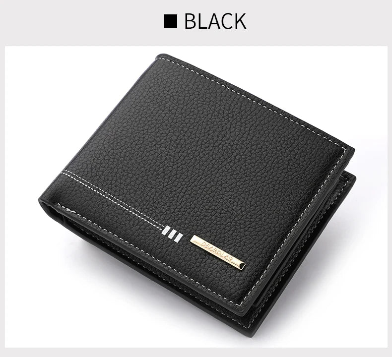 Portefeuille court d'affaires pour hommes