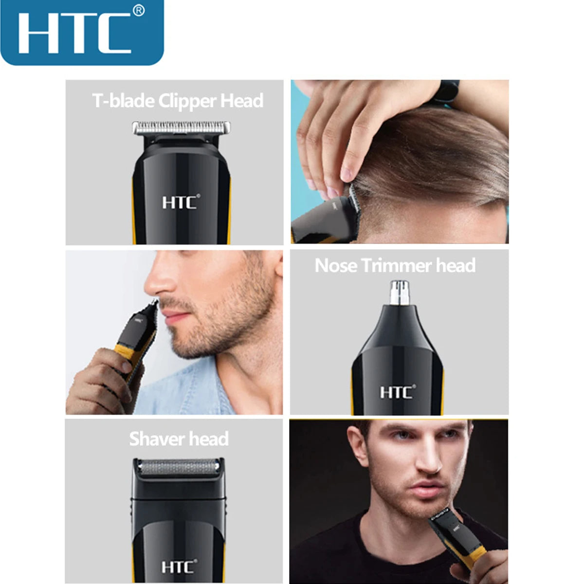 3 en 1 tondeuse à cheveux électrique Pratique