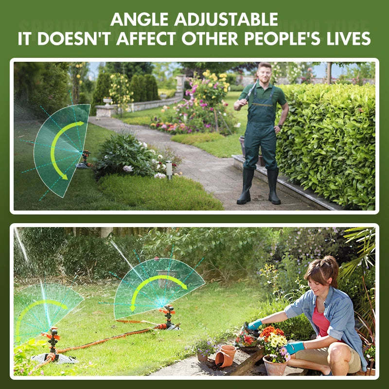 Arroseurs d'eau d'irrigation de jardin rotatifs automatiques
