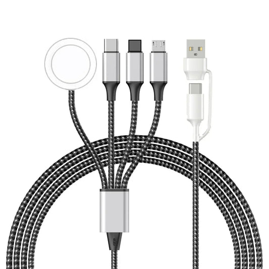 Câble de Charge Universel 4 en 2 pour Vos Appareils Mobiles