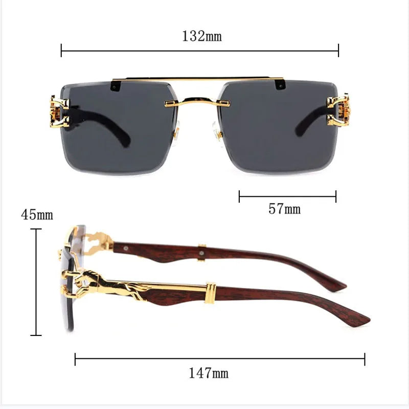Lunettes de soleil de luxe pour hommes