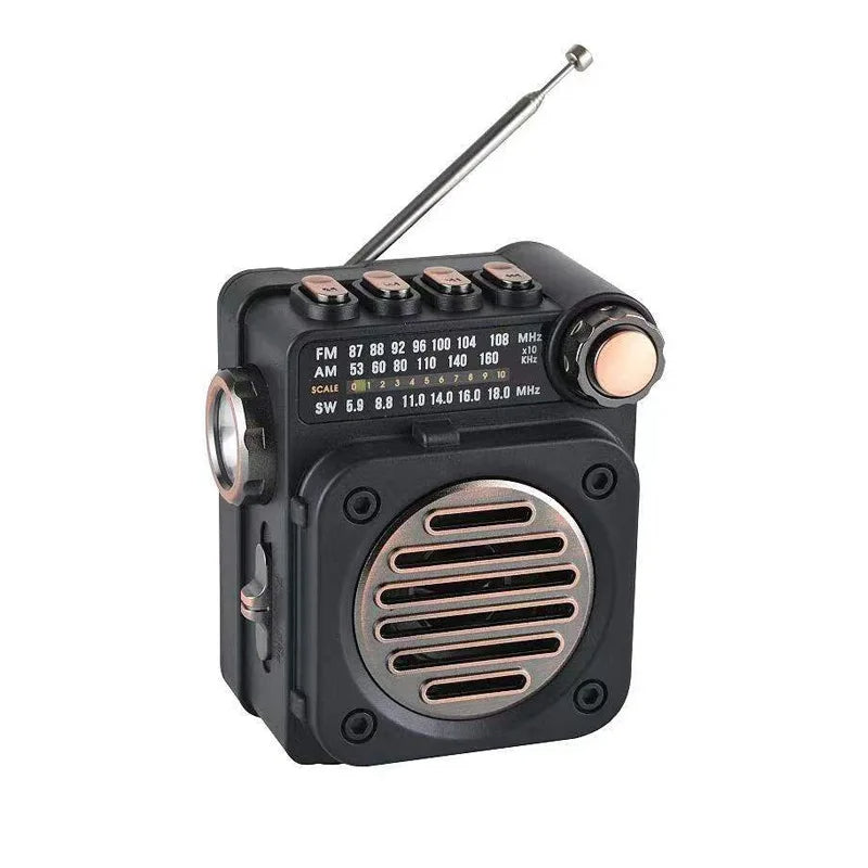 Radio sans fil avec lampe de poche