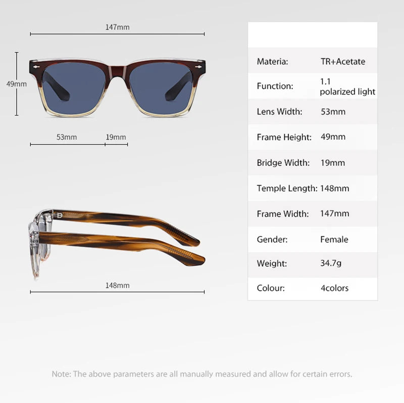 Lunettes de soleil polarisées pour hommes