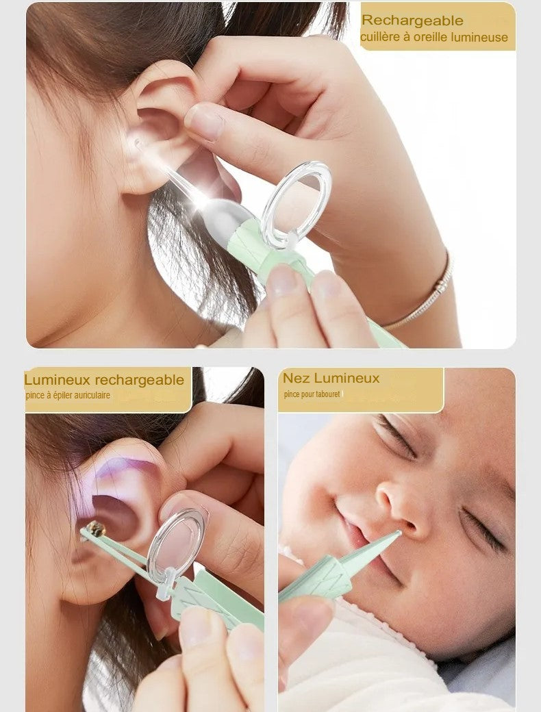 Kit de nettoyage des oreilles polyvalent