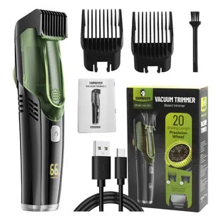 Tondeuse à barbe Pro avec aspirateur intégré