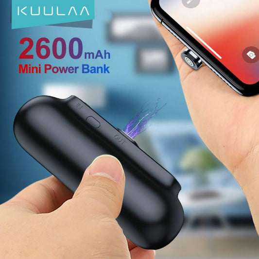 Mini Power Bank magnétique 2600mAh