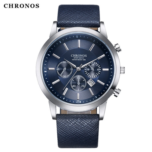 Montre Chronos à quartz pour homme