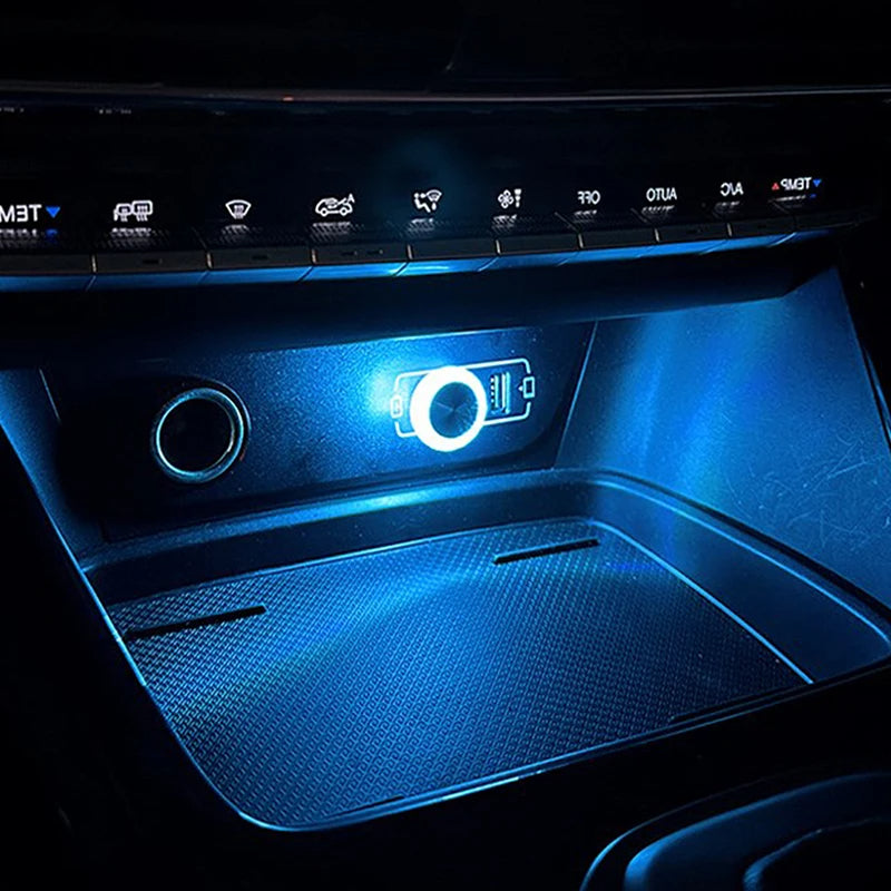 Mini lumière ambiante LED USB Portable pour voiture