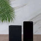Portefeuille vertical à rayures pour hommes