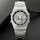 Montre à quartz d'affaires décontractée pour hommes