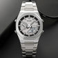 Montre à quartz d'affaires décontractée pour hommes