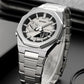 Montre à quartz d'affaires décontractée pour hommes