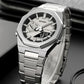Montre à quartz d'affaires décontractée pour hommes