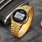 Montre numérique bracelet en acier