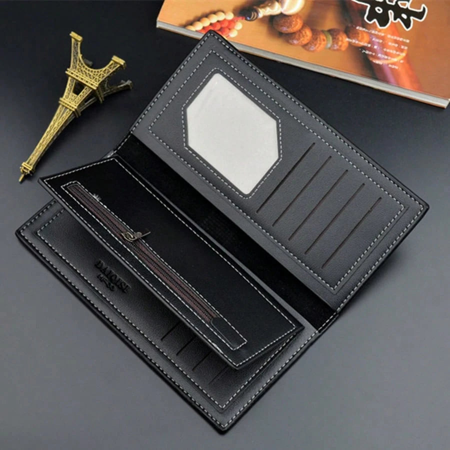 Portefeuille long d'affaires pour homme