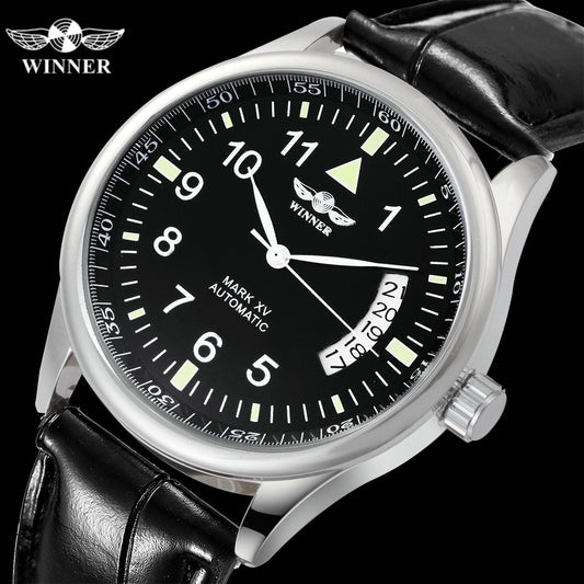 Montre automatique d'affaires pour hommes