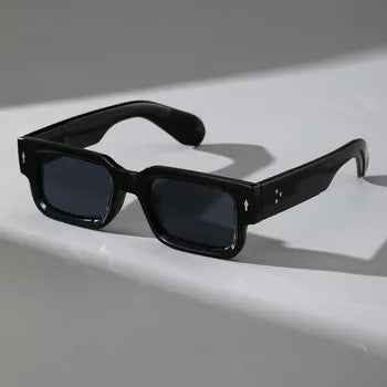 Lunettes de soleil carrées rétro pour hommes