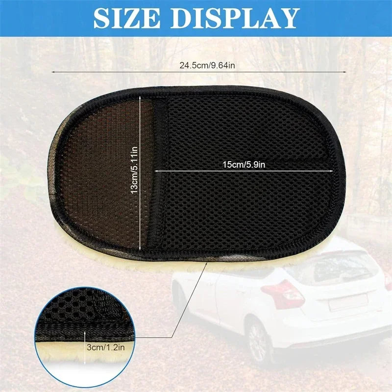 Gant de polissage de voiture en microcarence