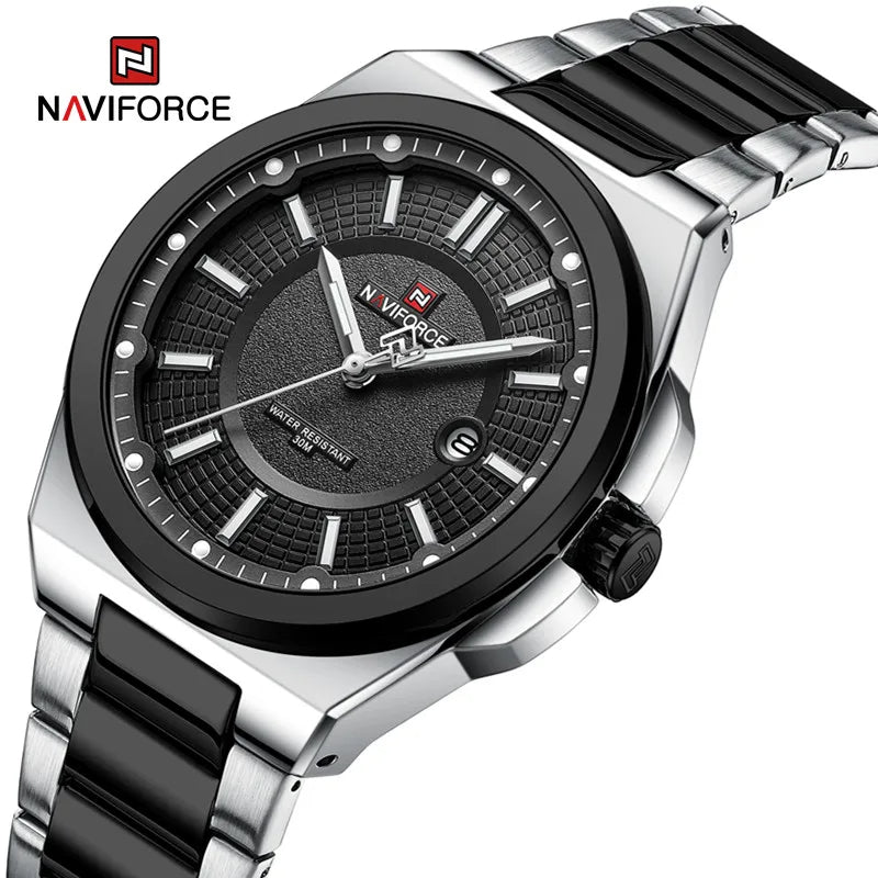 Montre en acier inoxydable pour homme