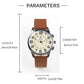 Montre à quartz pour hommes