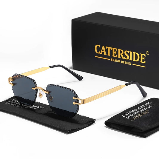 Lunettes de soleil carrées pour hommes