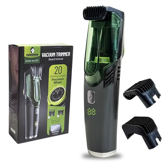 Tondeuse à barbe Pro avec aspirateur intégré