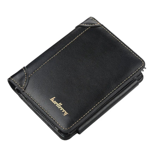 Portefeuille en cuir PU pour homme