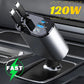 4 en 1 chargeur de voiture rétractable