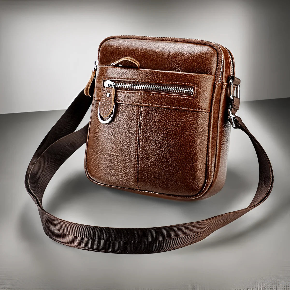 Sac à bandoulière en cuir Pu pour hommes