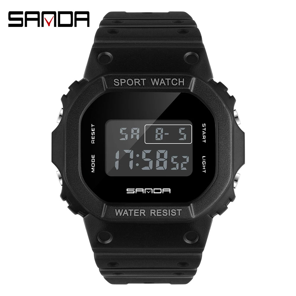 Montre électronique étanche pour hommes